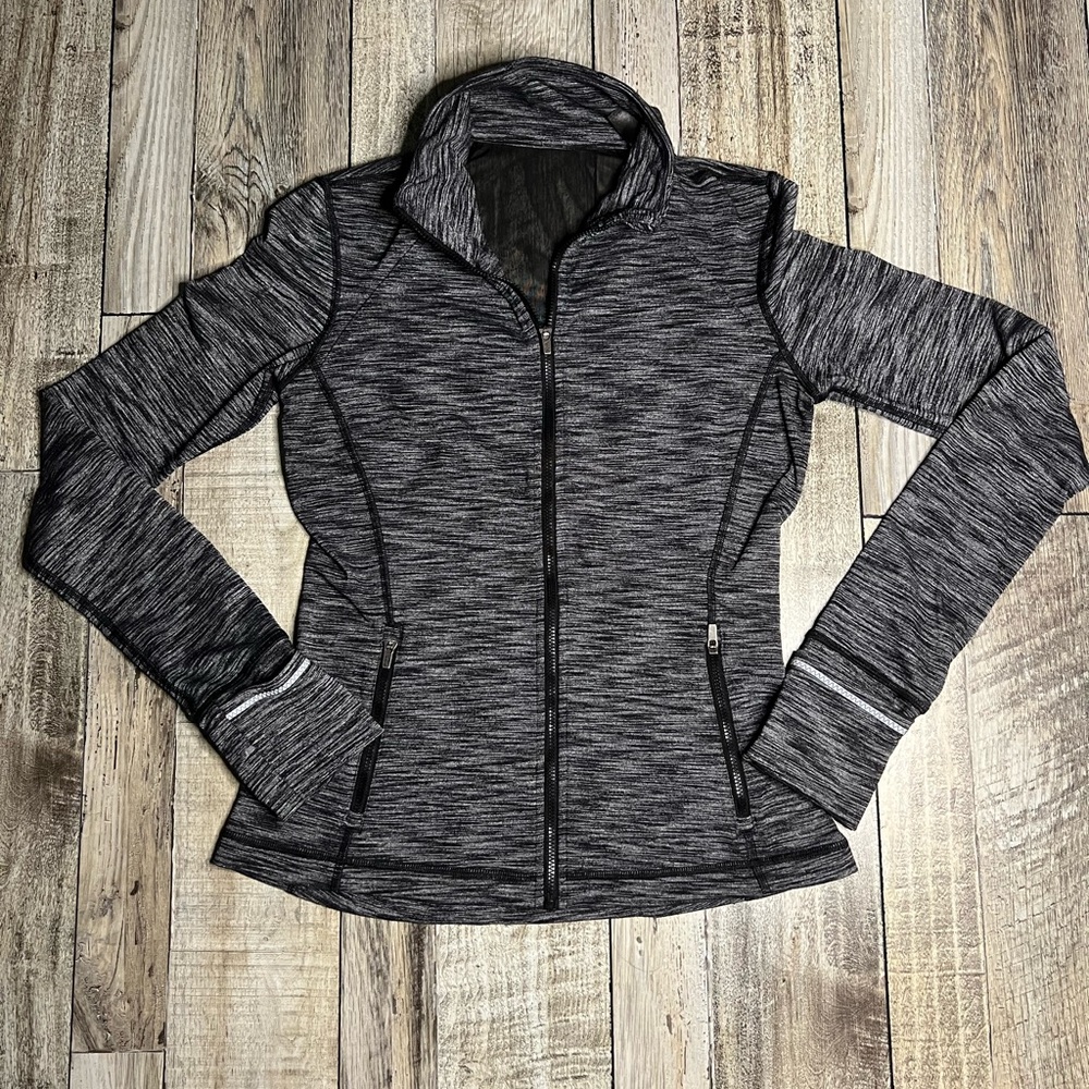 Victoria Sport (Victoria’s Secret) Women's Heathered Black Utility Jacket